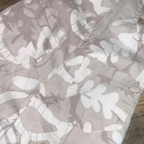 Maeve Anthropologie overalls linen boho jumpsuit printed xs boho spring casual - Picture 4 of 8